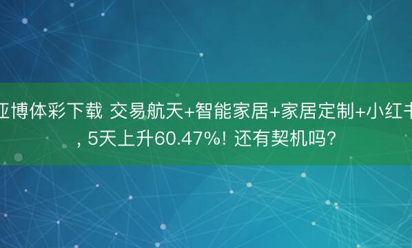 亚博体彩下载 交易航天+智能家居+家居定制+小红书， 5天上升60.47%! 还有契机吗?