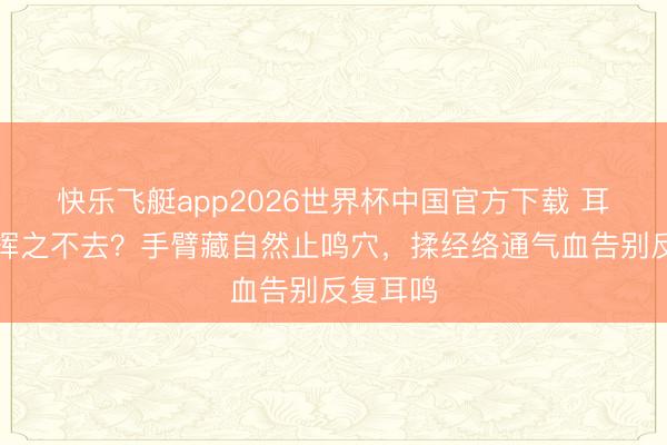 快乐飞艇app2026世界杯中国官方下载 耳中蝉鸣挥之不去?手臂藏自然止鸣穴,揉经络通气血告别反复耳鸣