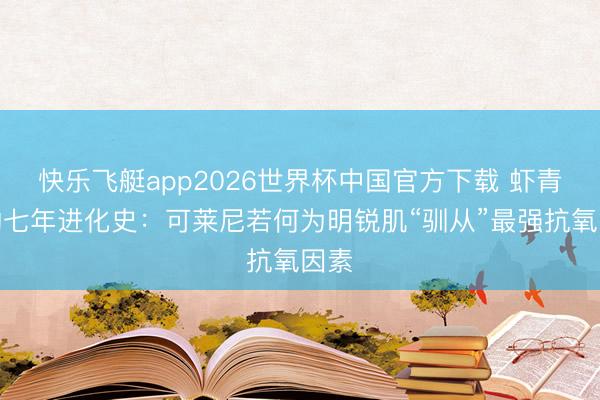 快乐飞艇app2026世界杯中国官方下载 虾青素的七年进化史：可莱尼若何为明锐肌“驯从”最强抗氧因素